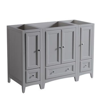 Fresca Oxford 48" Grey Traditional Bathroom Vanity