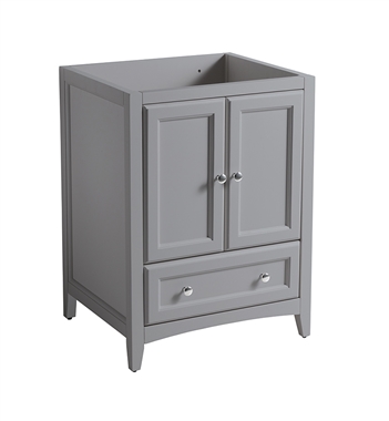 Fresca Oxford 24" Grey Traditional Bathroom Cabinet