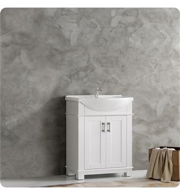 Fresca Hartford 30" White Traditional Bathroom Vanity