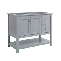 Fresca Manchester 40" Gray Traditional Bathroom Cabinet