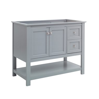 Fresca Manchester 40" Gray Traditional Bathroom Cabinet