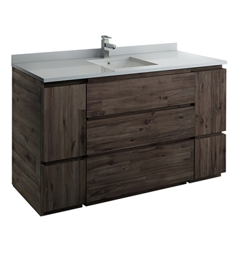 Fresca Formosa 59" Floor Standing Single Sink Modern Bathroom Cabinet