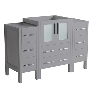 Fresca Torino 48" Grey Modern Bathroom Cabinets