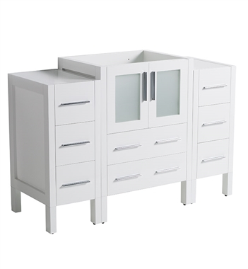 Fresca Torino 48" White Modern Bathroom Cabinets