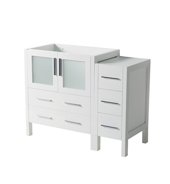 Fresca Torino 42" White Modern Bathroom Cabinets