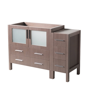 Fresca Torino 48" Gray Oak Modern Bathroom Cabinets