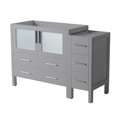 Fresca Torino 48" Grey Modern Bathroom Cabinets