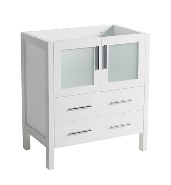 Fresca Torino 30" White Modern Bathroom Cabinet