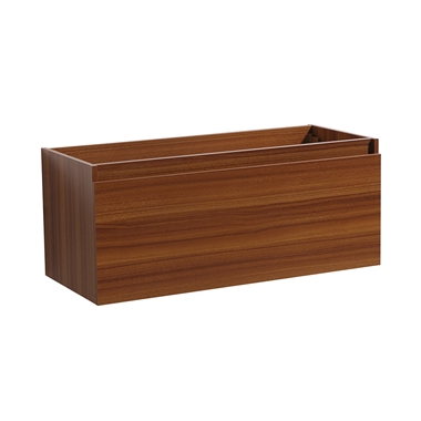 Fresca Mezzo 48" Teak Wall Hung Modern Bathroom Cabinet