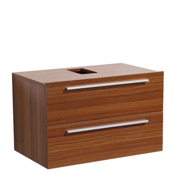 Fresca Medio 32" Teak Modern Bathroom Cabinet