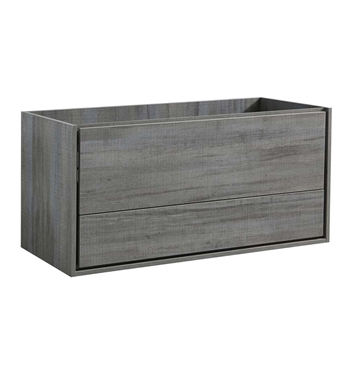 Fresca Catania 48" Ocean Gray Wall Hung Modern Bathroom Cabinet