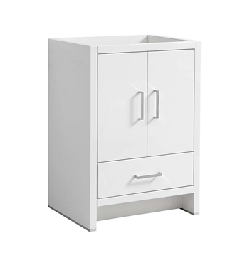 Fresca Imperia 24" Glossy White Free Standing Modern Bathroom Cabinet