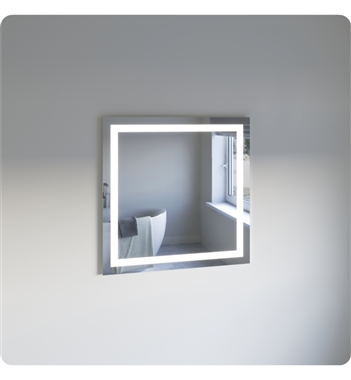 Santo 36" Wide by 36" Tall Bathroom Mirror with LED Lighting