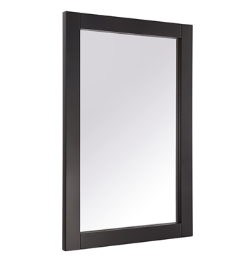 Fresca 24" X 30" Reversible Mount Mirror in Espresso