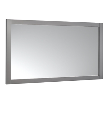 Fresca 48" X 30" Reversible Mount Mirror in Gray