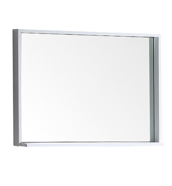 Fresca Allier 36" Mirror with Shelf in White