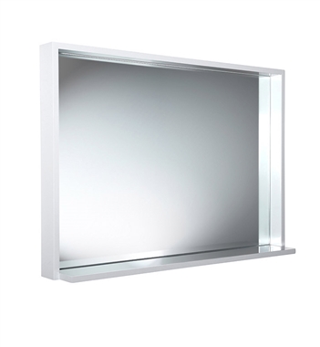 Fresca Allier 40" Mirror with Shelf in White