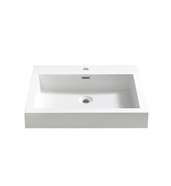 Fresca Alto 23" White Integrated Sink with Countertop